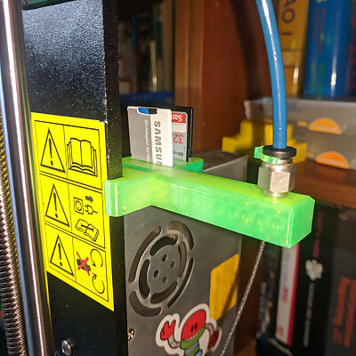 Prusa i3 MK3MK3S SD and Reverse Bowden Holder