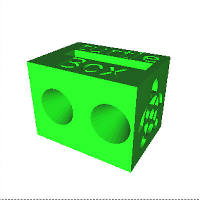 Turtle Box sound amplifier