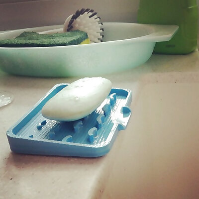 Dripping Soap Holder Dish