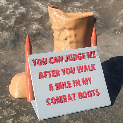 Walk a Mile in my Combat Boots Version 2