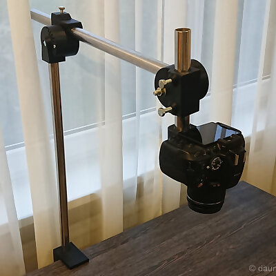 DIY 3D printed Camera Desk Holder