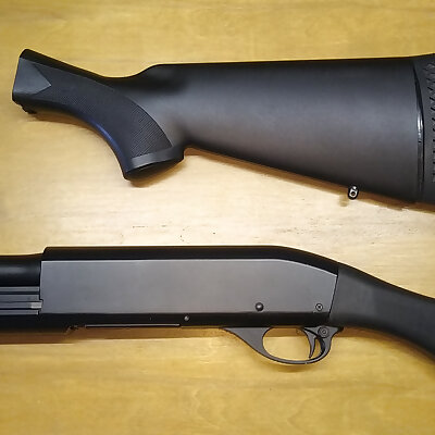CYMA Remington M870 TriShot Airsoft Shotgun Raptor Grip