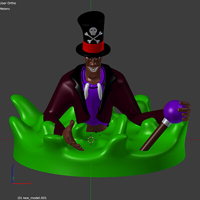 Dr Facilier  Shadowman from Princess  the Frog