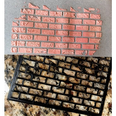 Stencil bricks