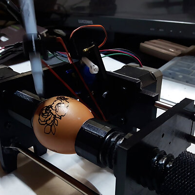 Create an eggbot that draws on eggs