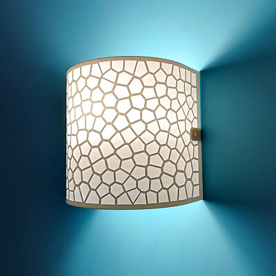 wall lamp voronoï