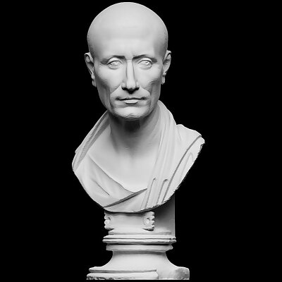 Portrait of Julius Caesar  The Green Caesar