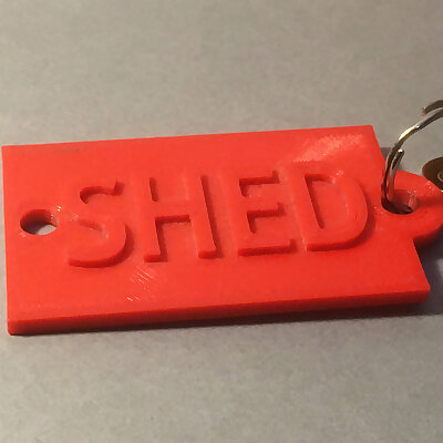 Shed Key Chain