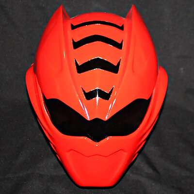 Jungle Fury Red Ranger Helmet
