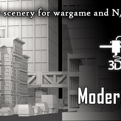 Modern City for Small Scale  Kickstarter test file !