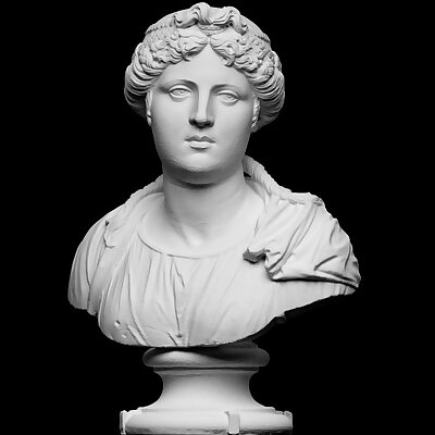 Bust of a young woman