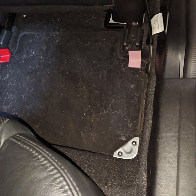 Floor Mat Retaining Clip Rear Mazda Mazda3 3rd gen BM BN Series 20132018