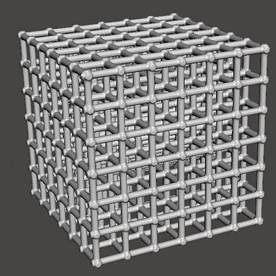 1x1 Latice Cube