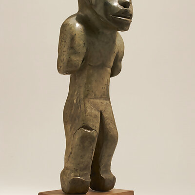Sculpture Olmec Man