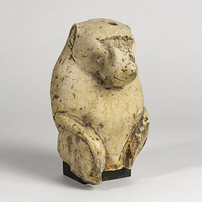 Statuette of a Baboon