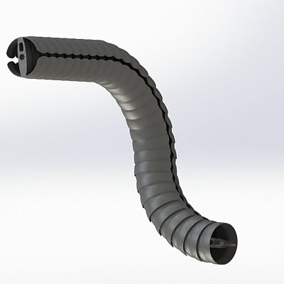 TriAxis Cable Hose Pipe chain guide