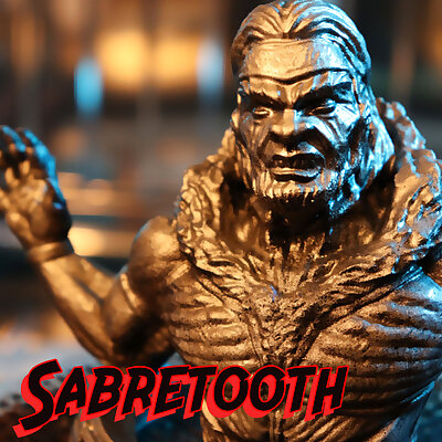 Sabretooth from the XMen Comics