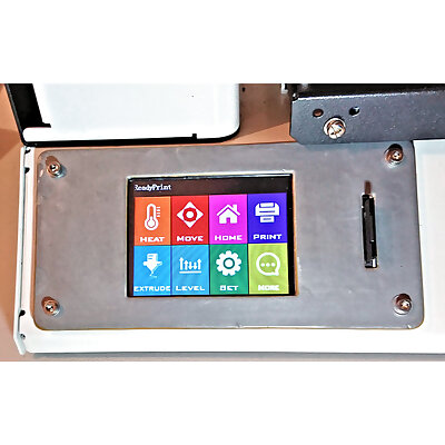 Robin MKS display fascia for MPSM v2 3D printer with SD card socket