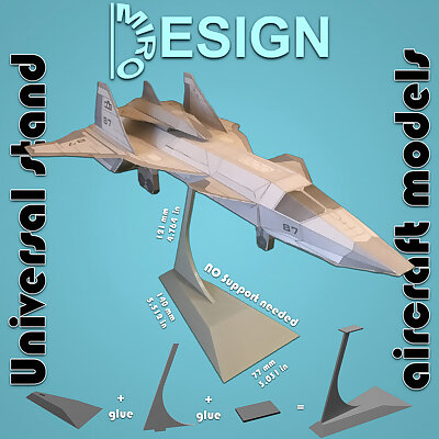 Universal Stand for Aircraft Models