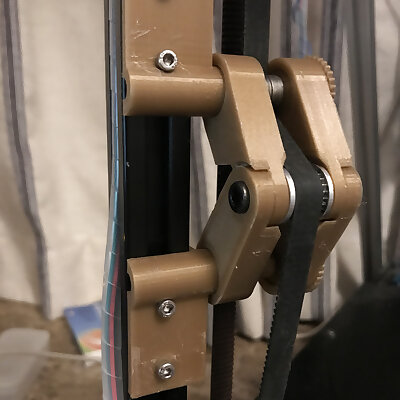 Elbow belt tensioner suitable for 2020 frame