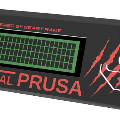 Prusa i3 LCD Bear Frame Cover