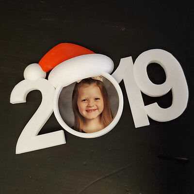 2019 Christmas Picture Ornament