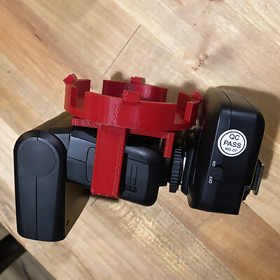 Flash mount for softbox