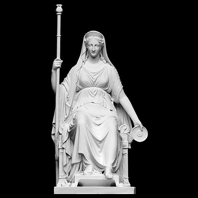 The Goddess Concordia Represented in Likeness of Empress Maria Louisa