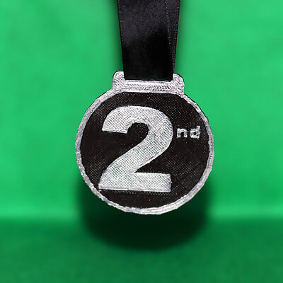 2nd place medal