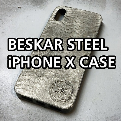 The Mandalorian  Beskar Steel iPhone X Case