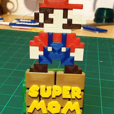 Super Mario Gift Tag  Mom