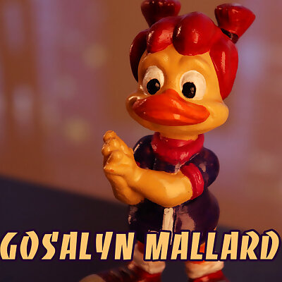 Gosalyn Mallard from Darkwing Duck