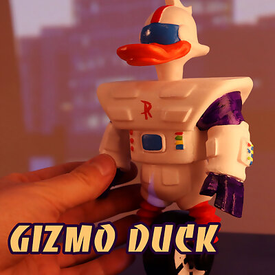 Gizmo Duck from Darkwing Duck