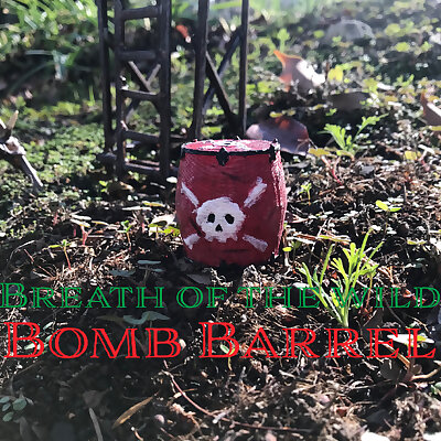 bomb barrel from Zelda