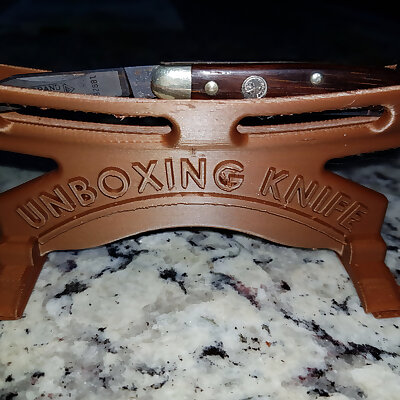 Unboxing Knife Stand