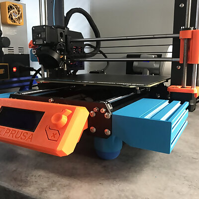Rail for structure of Prusa I3 MK3S