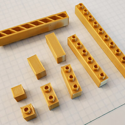 Montini building bricks One Pip Set Lego Compatible