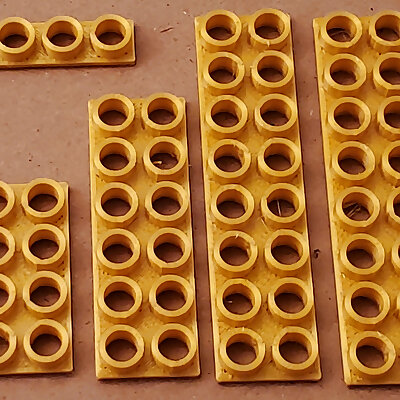 Montini building bricks Female Plate Set Lego Compatible
