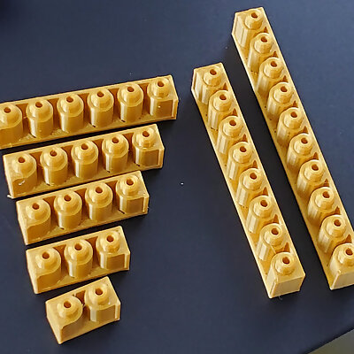 Montini building bricks Pip Strip Set Lego Compatible