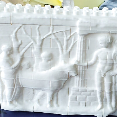 Montini Hercules Relief Set Lego Compatible