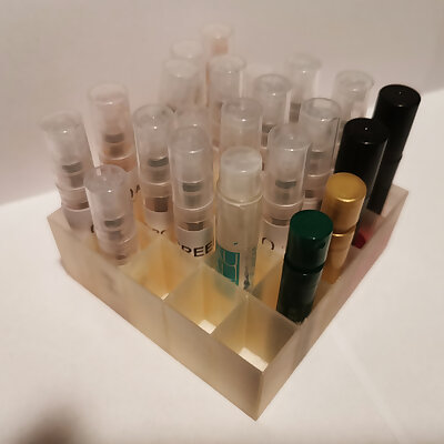 Perfume sample box  box 5x5 16 x 16 x 30mm