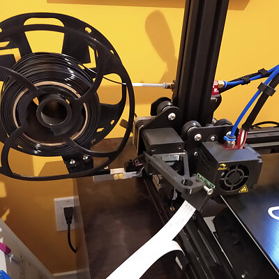 Ender3 side spool support but with with weight sensor load cell