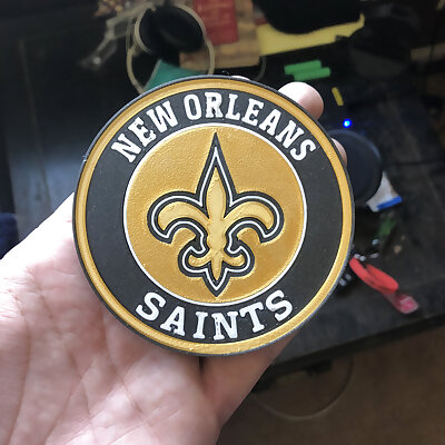 New Orleans Saints Drink Coaster