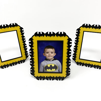 Batman Themed Picture Frame