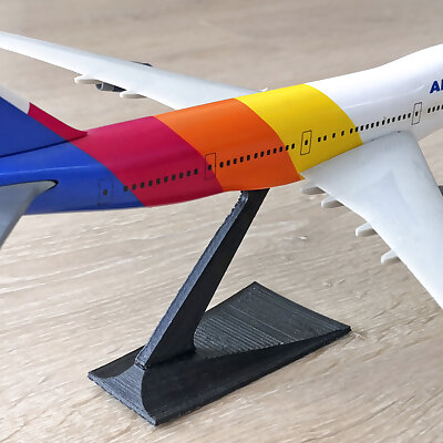 Slot Together Model Aircraft Stand