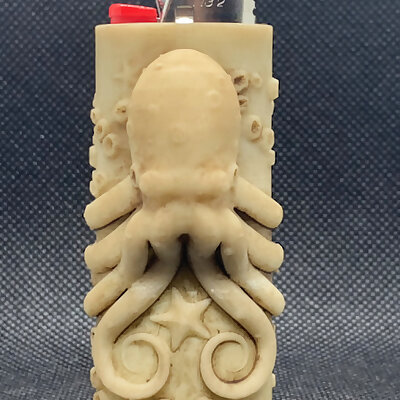Octopus Lighter Case