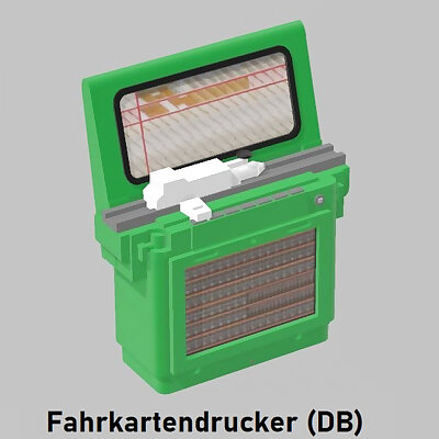 Fahrkartendrucker Deutsche Bundesbahn