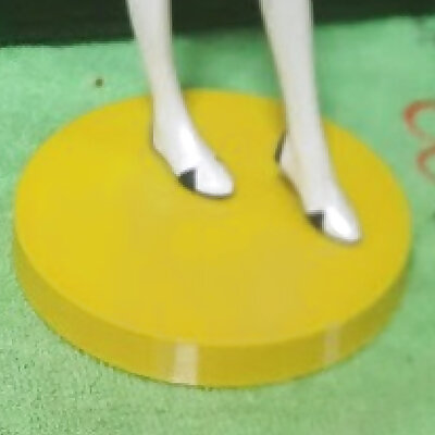 Ayanami Figure Stand with a Foot Hole