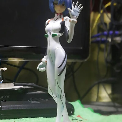Ayanami Figure Stand with Pins