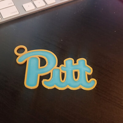 Pitt Keychain